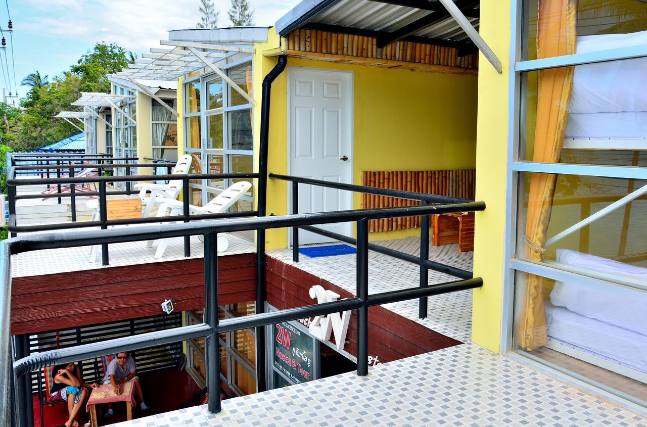 Zone6 Coworking Beach Apartment Old 2W Beach Hostel, Koh Samui Bophut Bagian luar foto