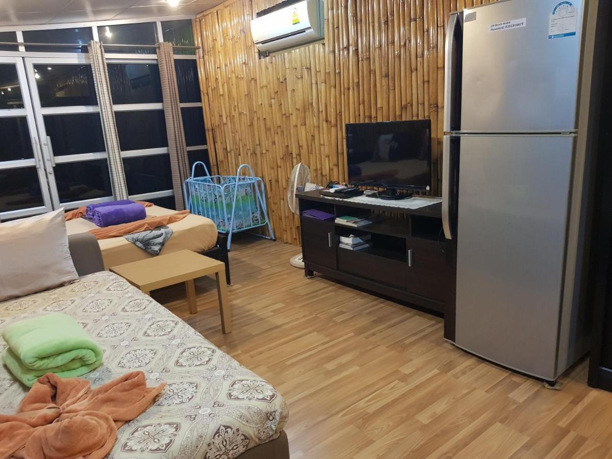 Zone6 Coworking Beach Apartment Old 2W Beach Hostel, Koh Samui Bophut Bagian luar foto